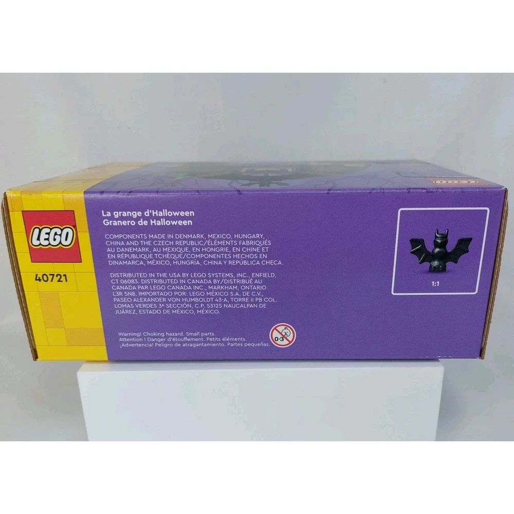 Lego Halloween Barn Building Play Set #40721 - 205 Pcs - 8+ Years‎ New Sealed